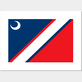 Flag of Clinton, South Carolina Posters and Art